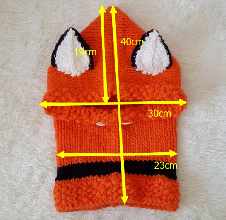 Children's Wool Hand-knitted Winter Hat