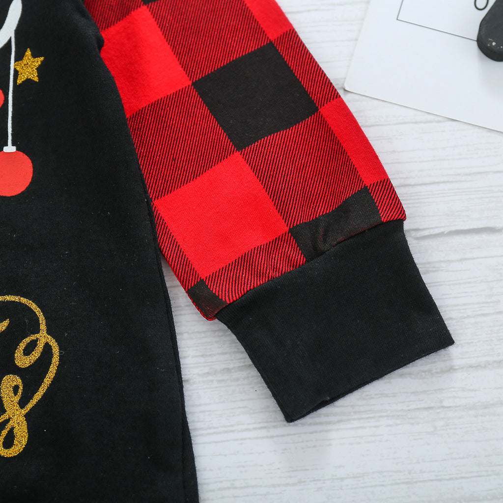 Children's Christmas Long Sleeve Romper