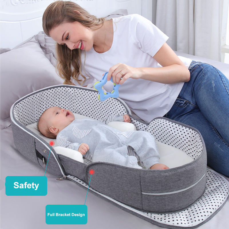 Portable Folding Crib Bag
