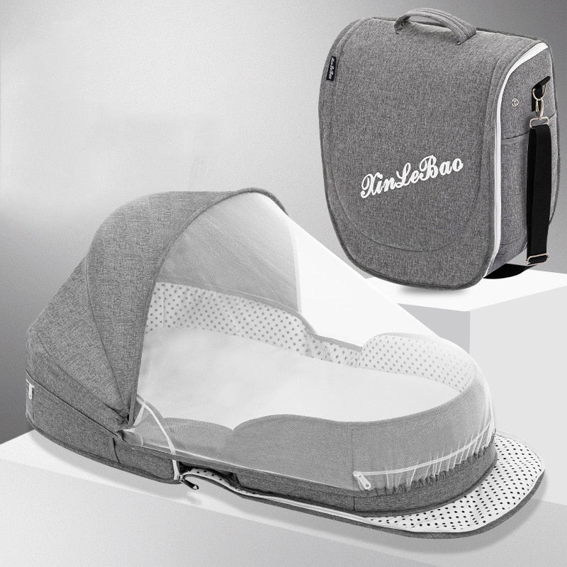 Portable Folding Baby Bed Bag