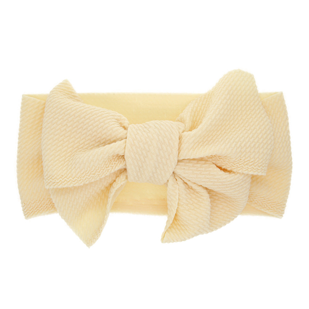 New-born Baby Colored Bow Headband