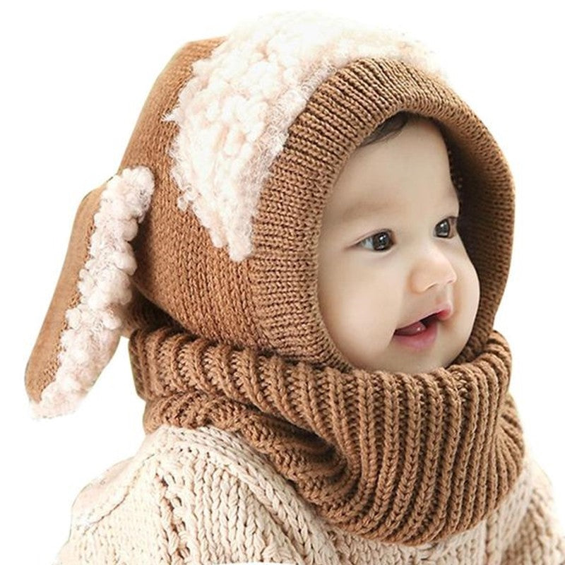 Cute Children Hat With Bunny Ears