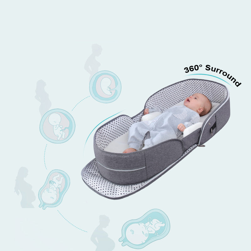 Portable Folding Crib Bag