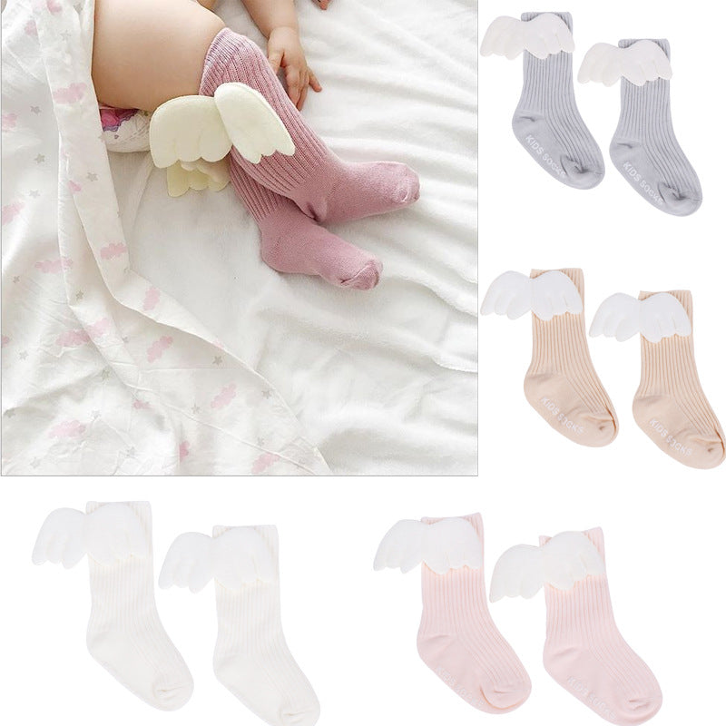 Baby Angel Socks With Wings