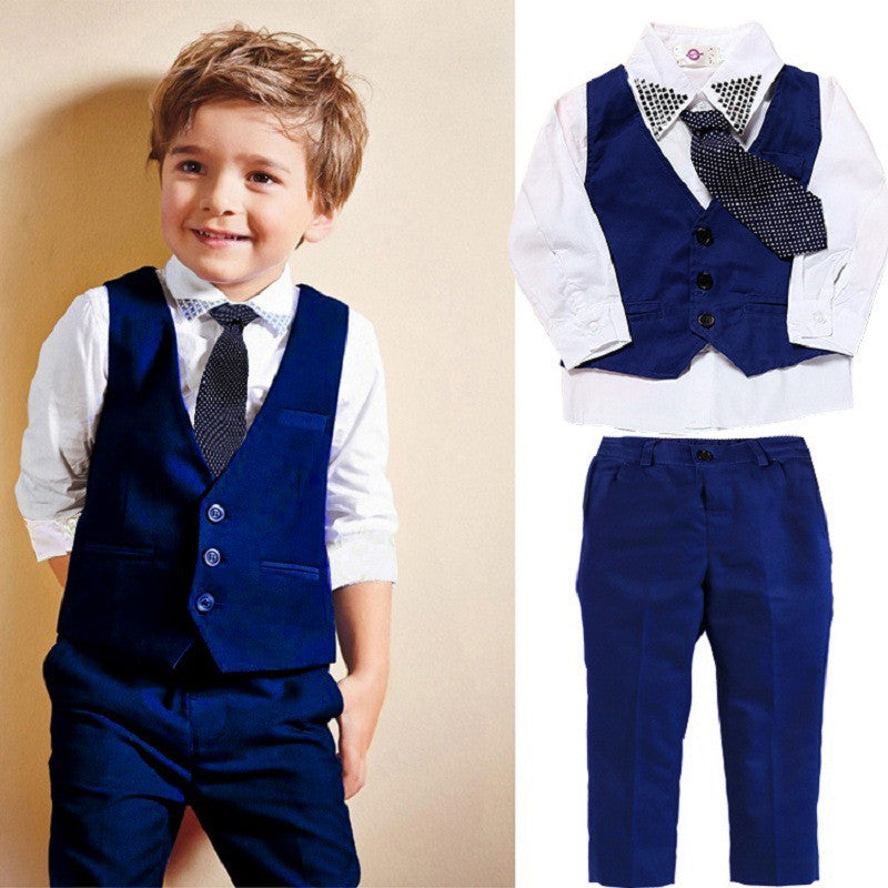 Boys Royal 3 Piece Tuxedo Set