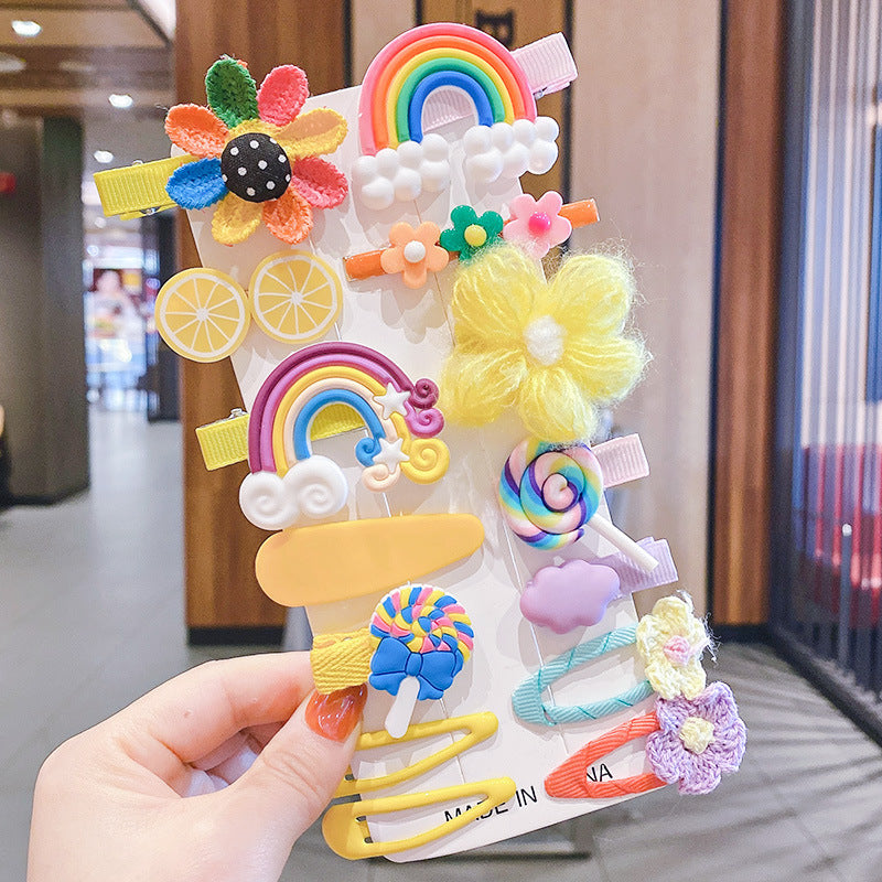 Children's Cartoon Hairpins