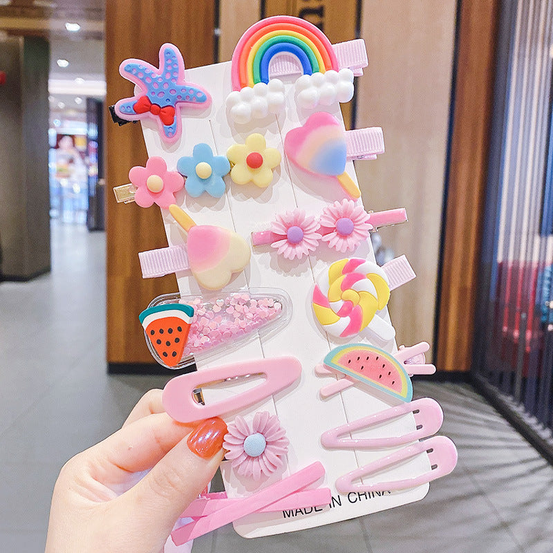 Children's Cartoon Hairpins