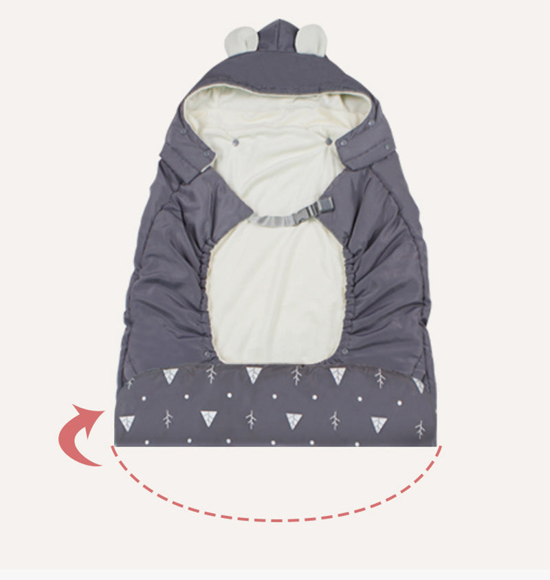 Warm Baby Carrier Cover-Windproof