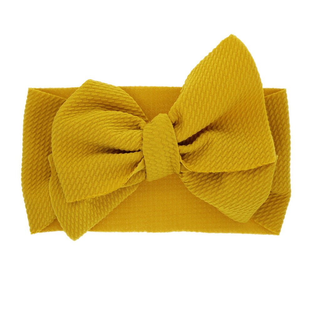 New-born Baby Colored Bow Headband