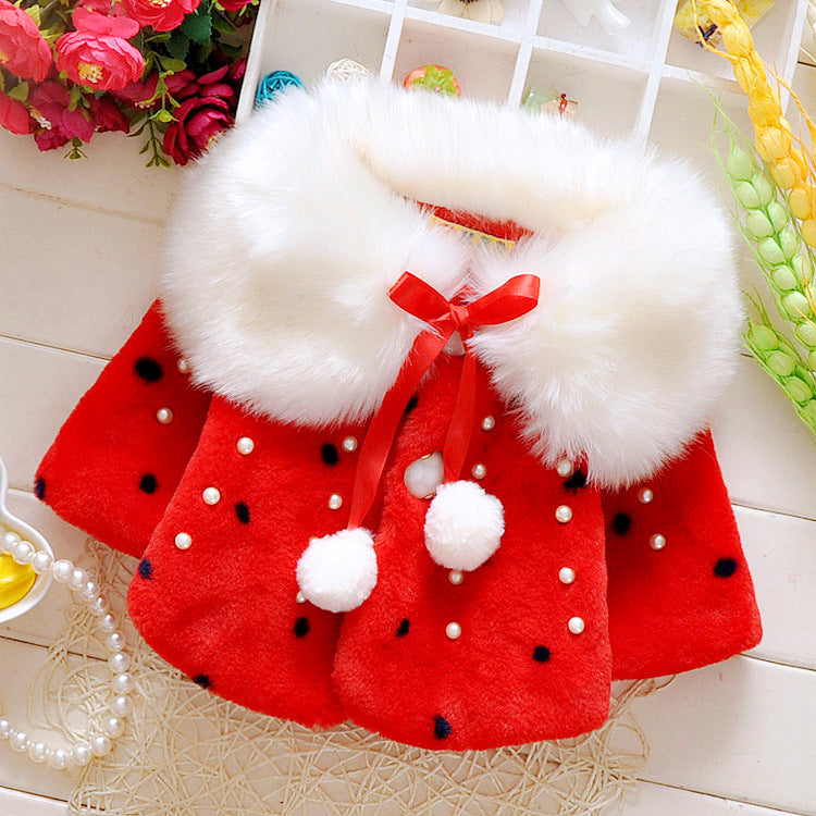 NEW Infant Baby Faux Fur Winter Coat