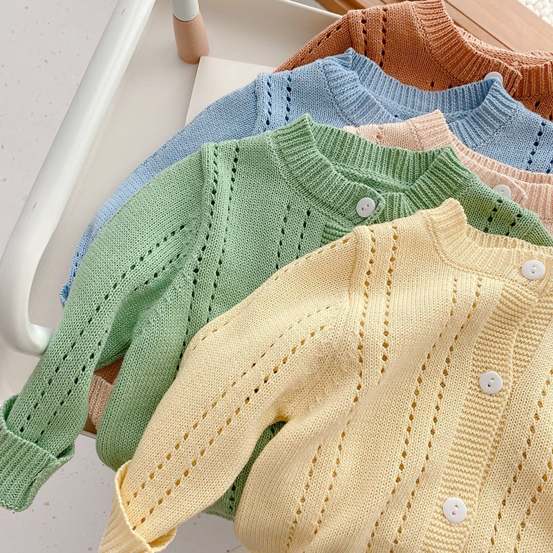 Knitted Cardigan Sweater For Kids