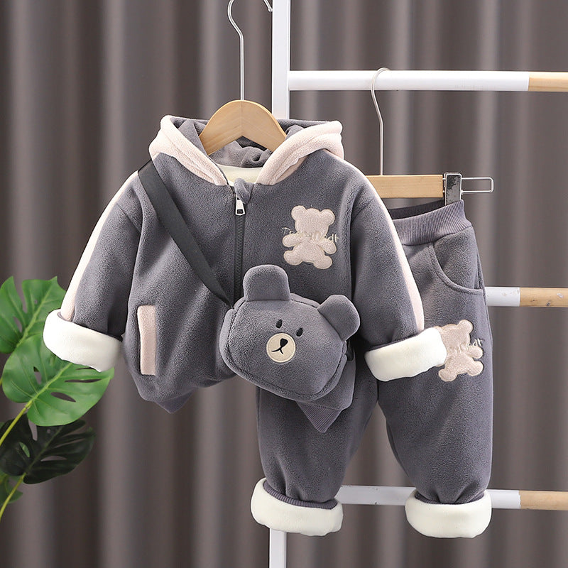 Padded Hooded Cotton Coat