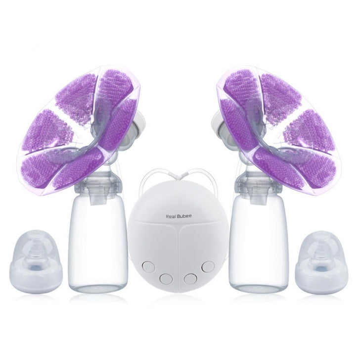 Electric Breast Milk Pumper With Warming Gel Pads