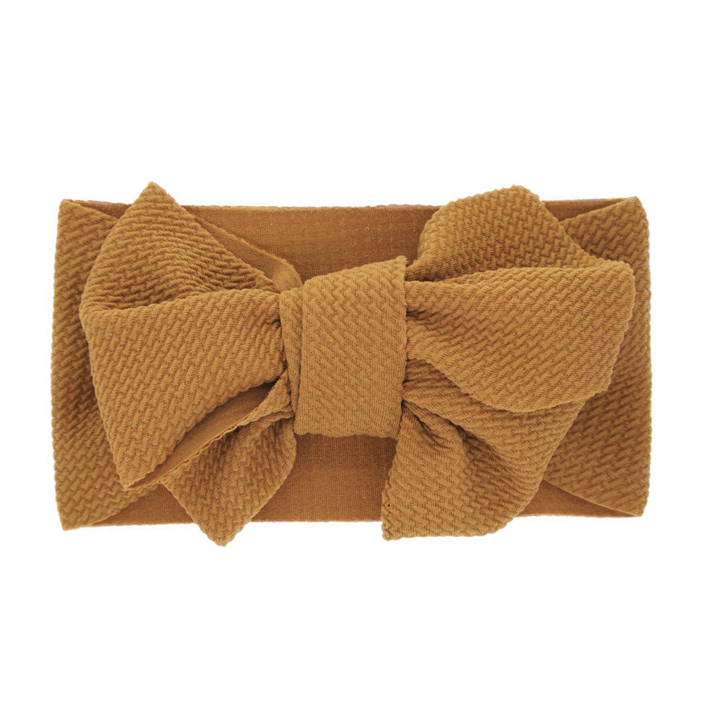 New-born Baby Colored Bow Headband