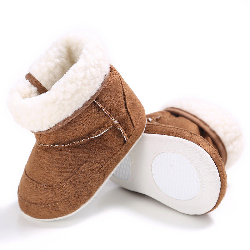 Soft Rubber Soled Anti-slip Walking Booties
