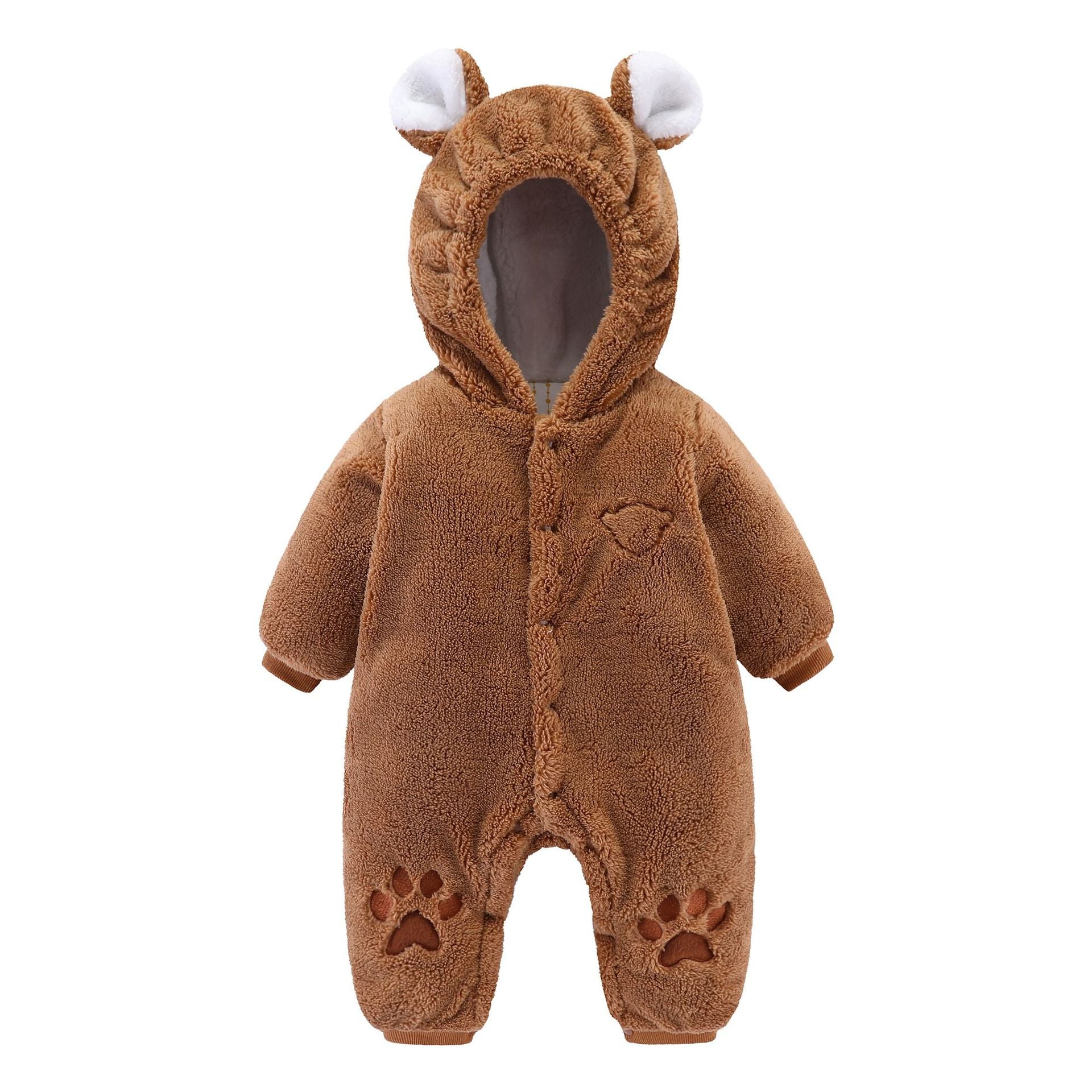 Newborn Baby Fox Cotton Onesie