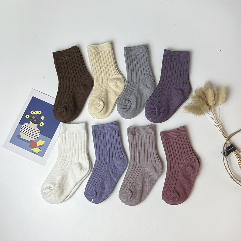 Boys And Girls Retro Tube Socks