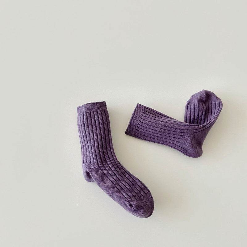 Boys And Girls Retro Tube Socks