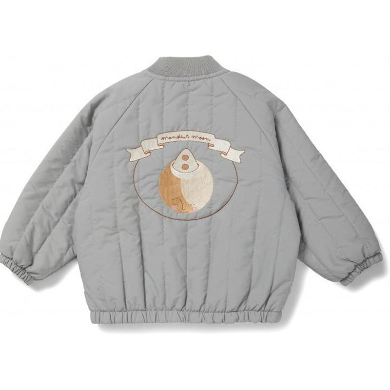 Plush Cotton Designed Winter Coat