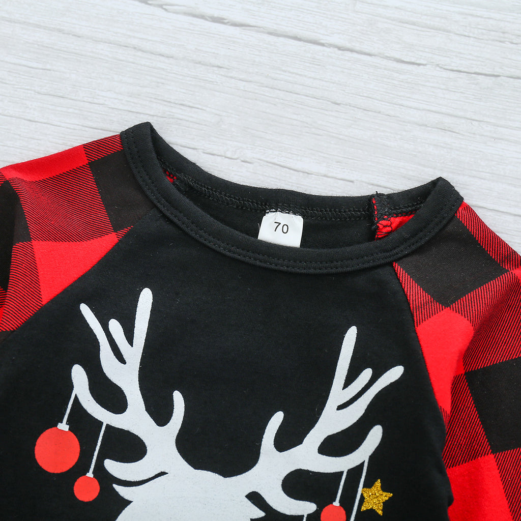 Children's Christmas Long Sleeve Romper