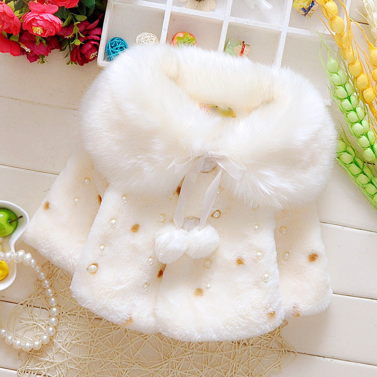 NEW Infant Baby Faux Fur Winter Coat