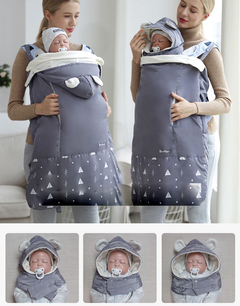 Warm Baby Carrier Cover-Windproof