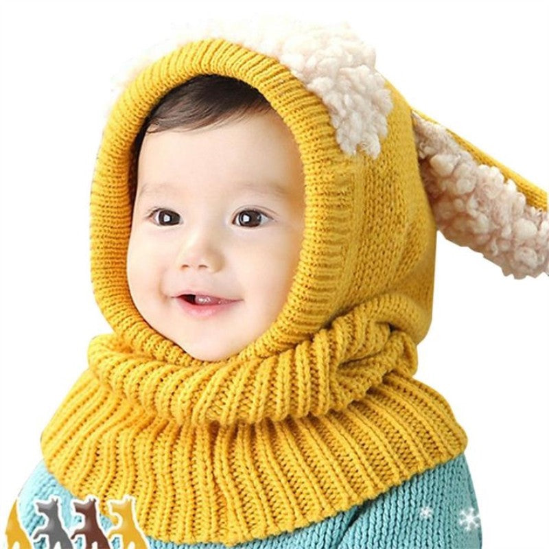 Cute Children Hat With Bunny Ears