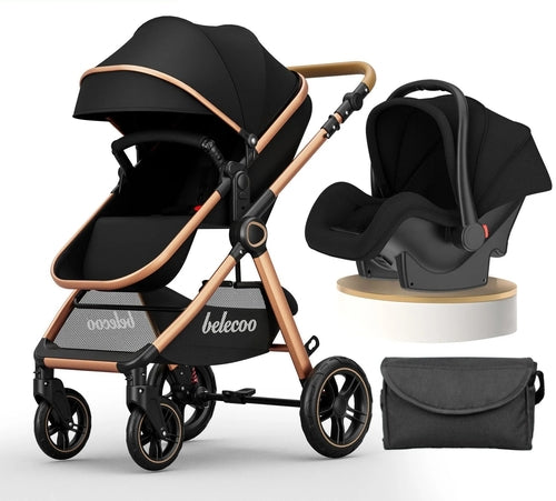 Kinderwagen Luxury Baby Stroller Pram 3 in 1 With Car Seat Poussette