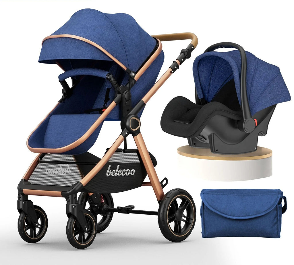 Kinderwagen Luxury Baby Stroller Pram 3 in 1 With Car Seat Poussette