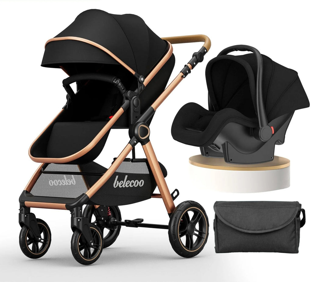 Kinderwagen Luxury Baby Stroller Pram 3 in 1 With Car Seat Poussette