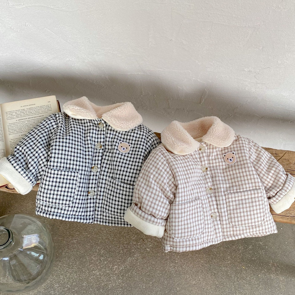 Baby Plaid Winter Coat