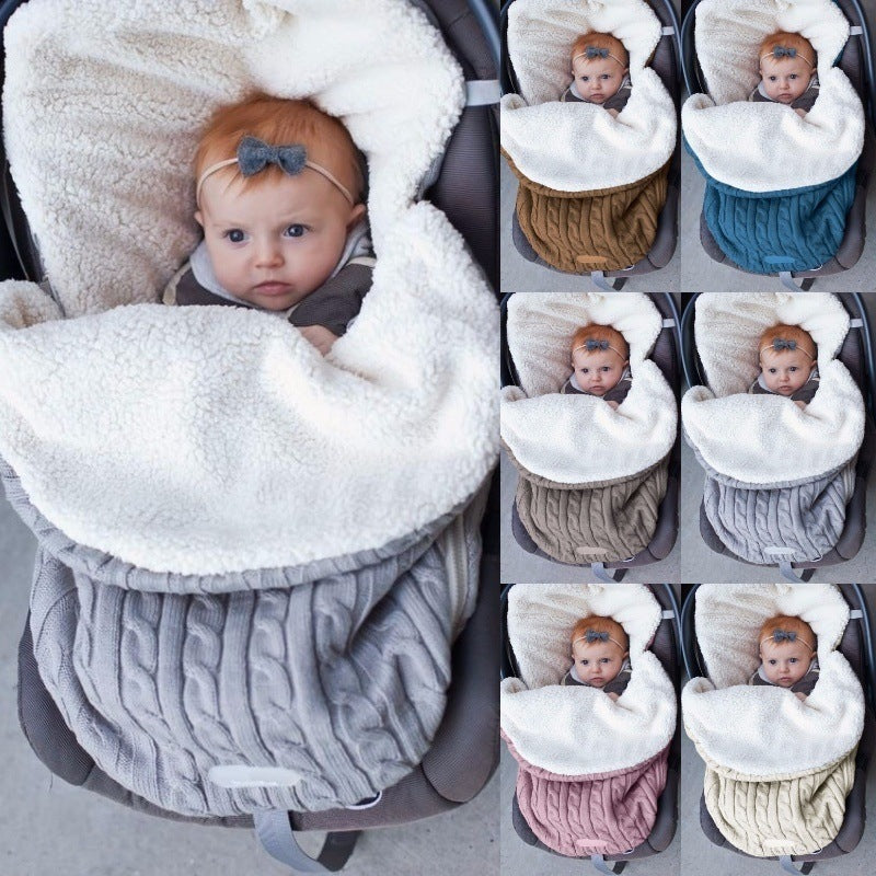 Baby Fleece-lined Stroller Sleeping Bag