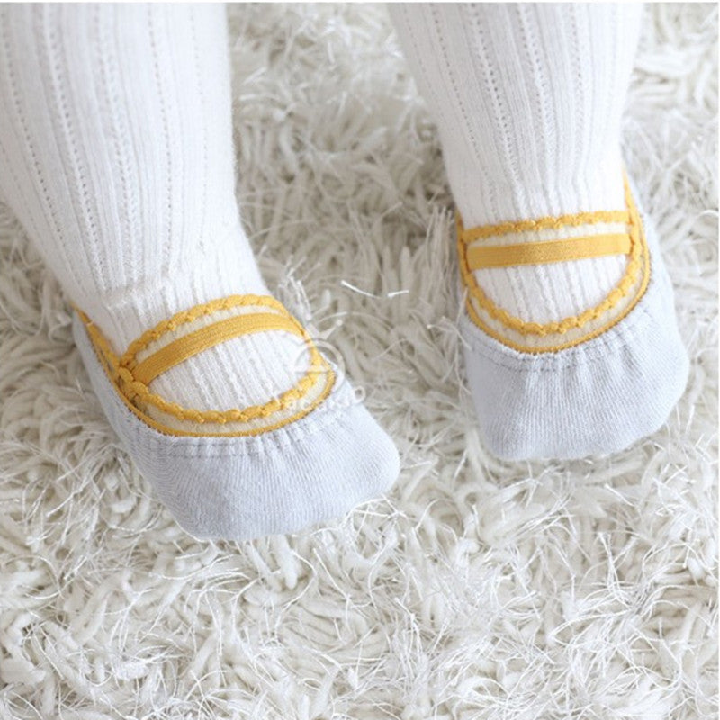 Girls Shallow Lace Boat Socks