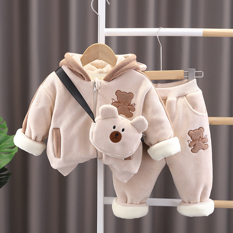 Padded Hooded Cotton Coat