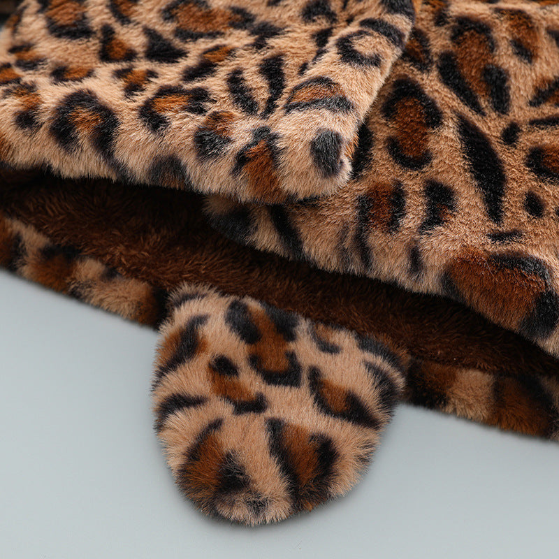 Baby Girls' Cheetah Coat