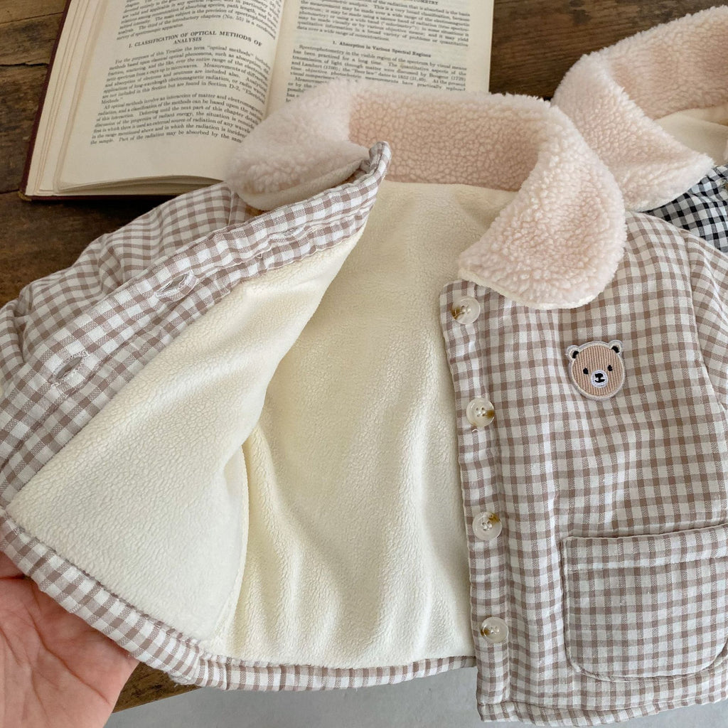 Baby Plaid Winter Coat
