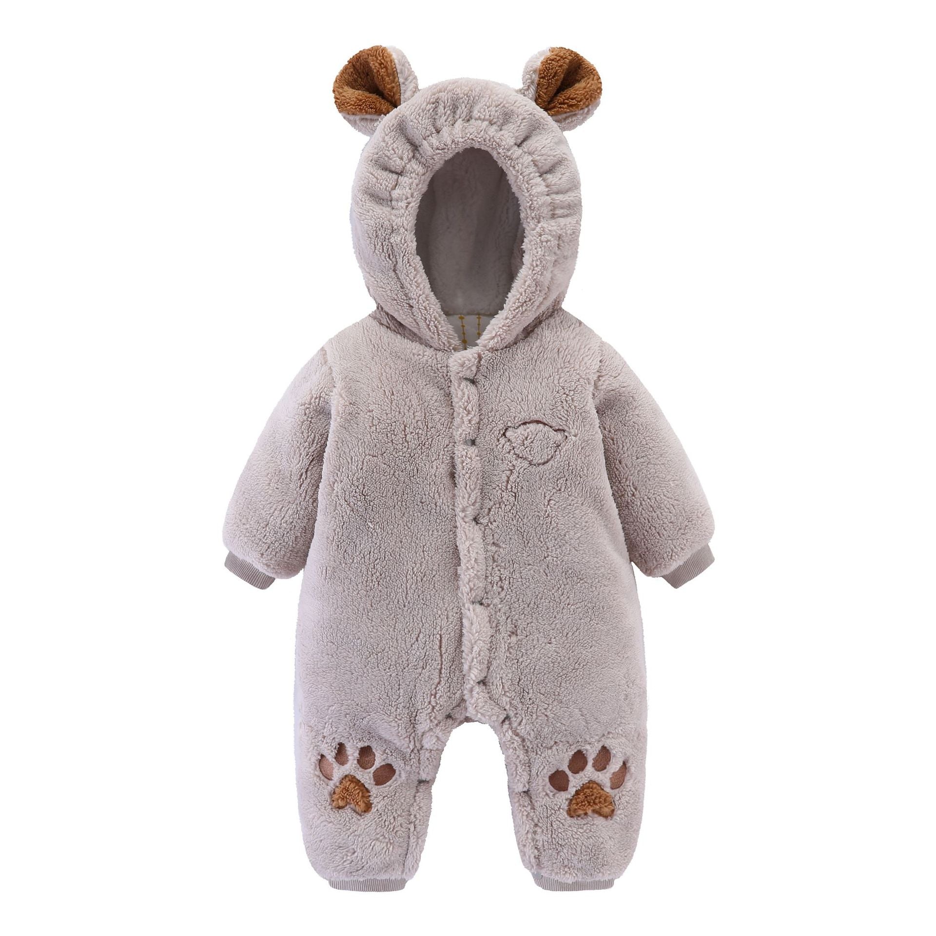 Newborn Baby Fox Cotton Onesie