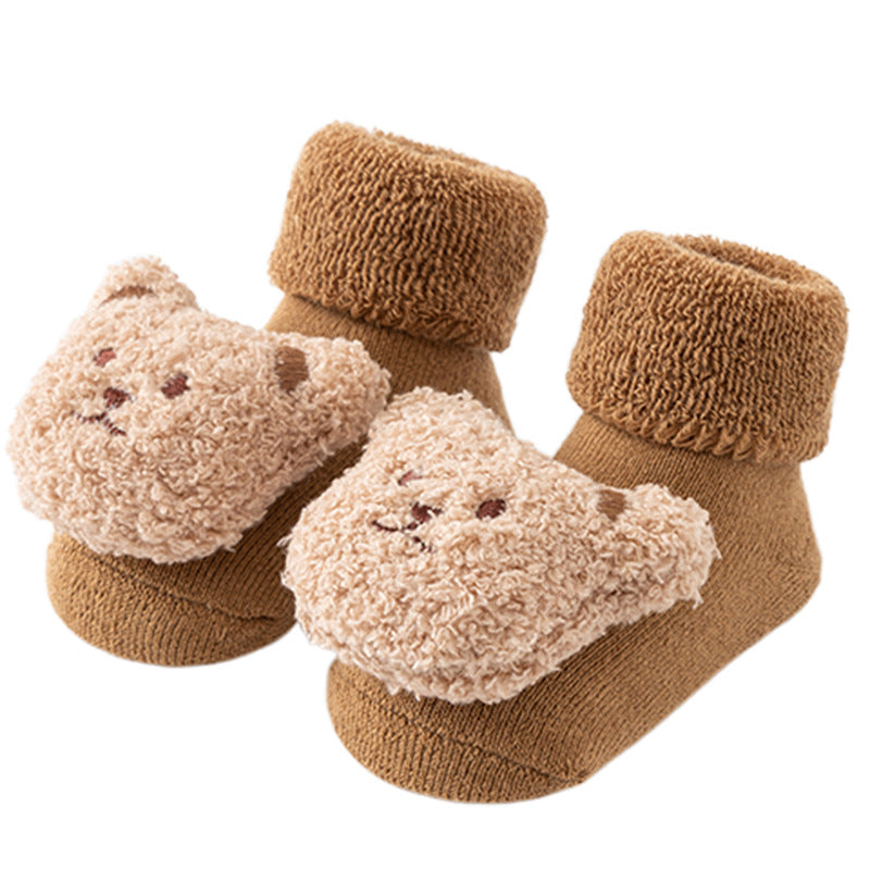 Teddy Bear Baby Non Slip Shoe Socks